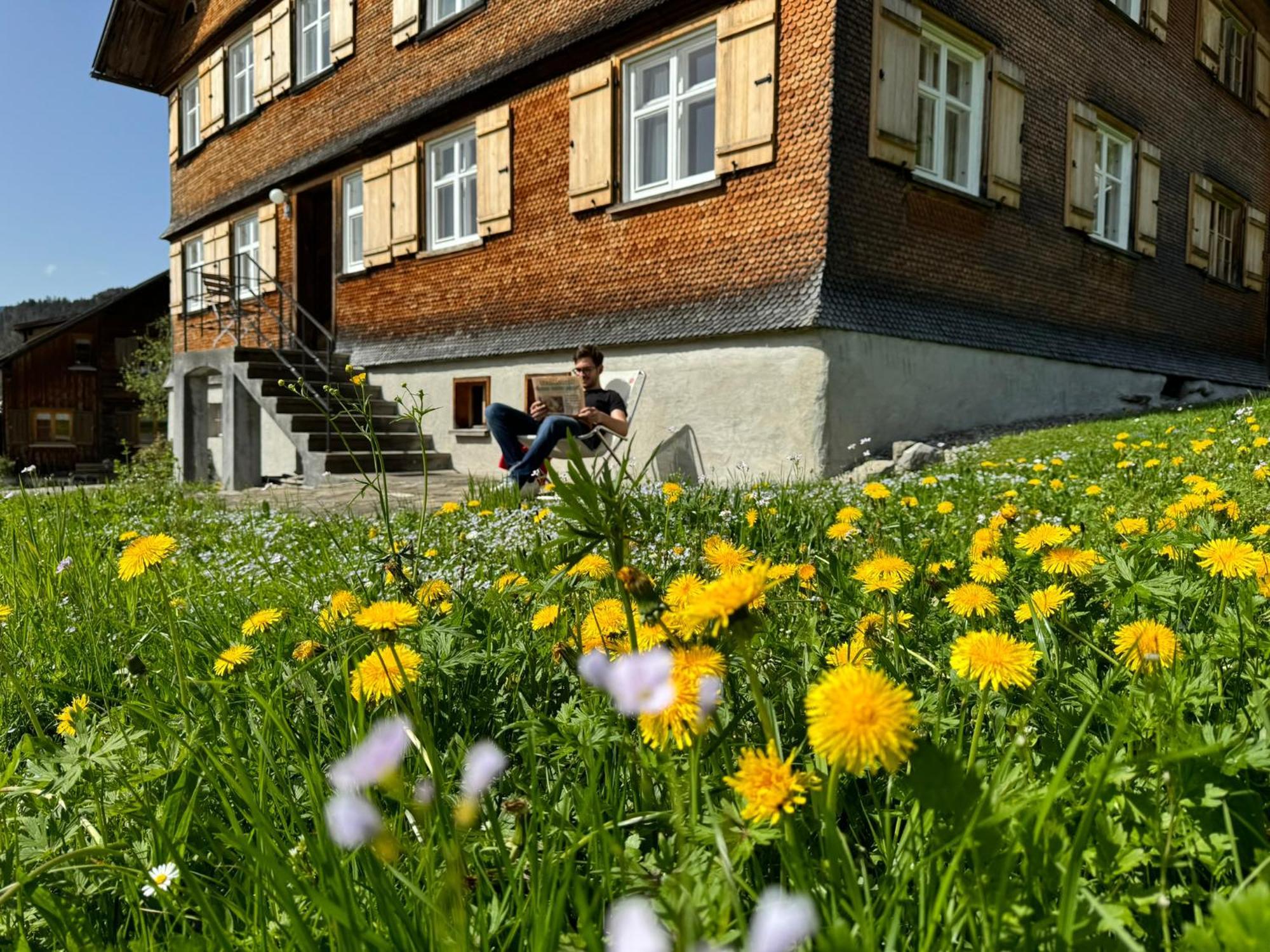 Bregenzerwaelderhaus Ambros Villa Bezau Bagian luar foto