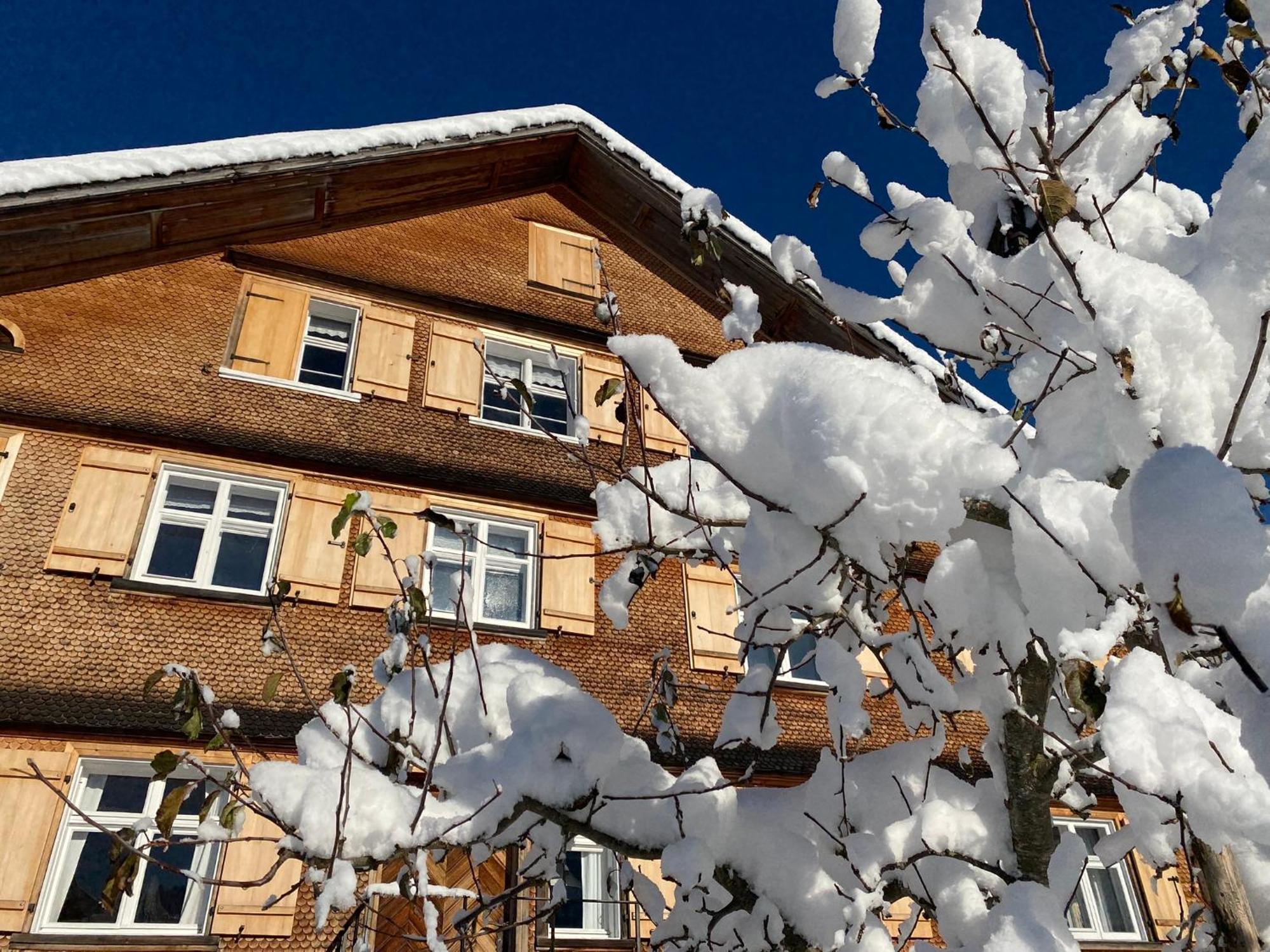 Bregenzerwaelderhaus Ambros Villa Bezau Bagian luar foto