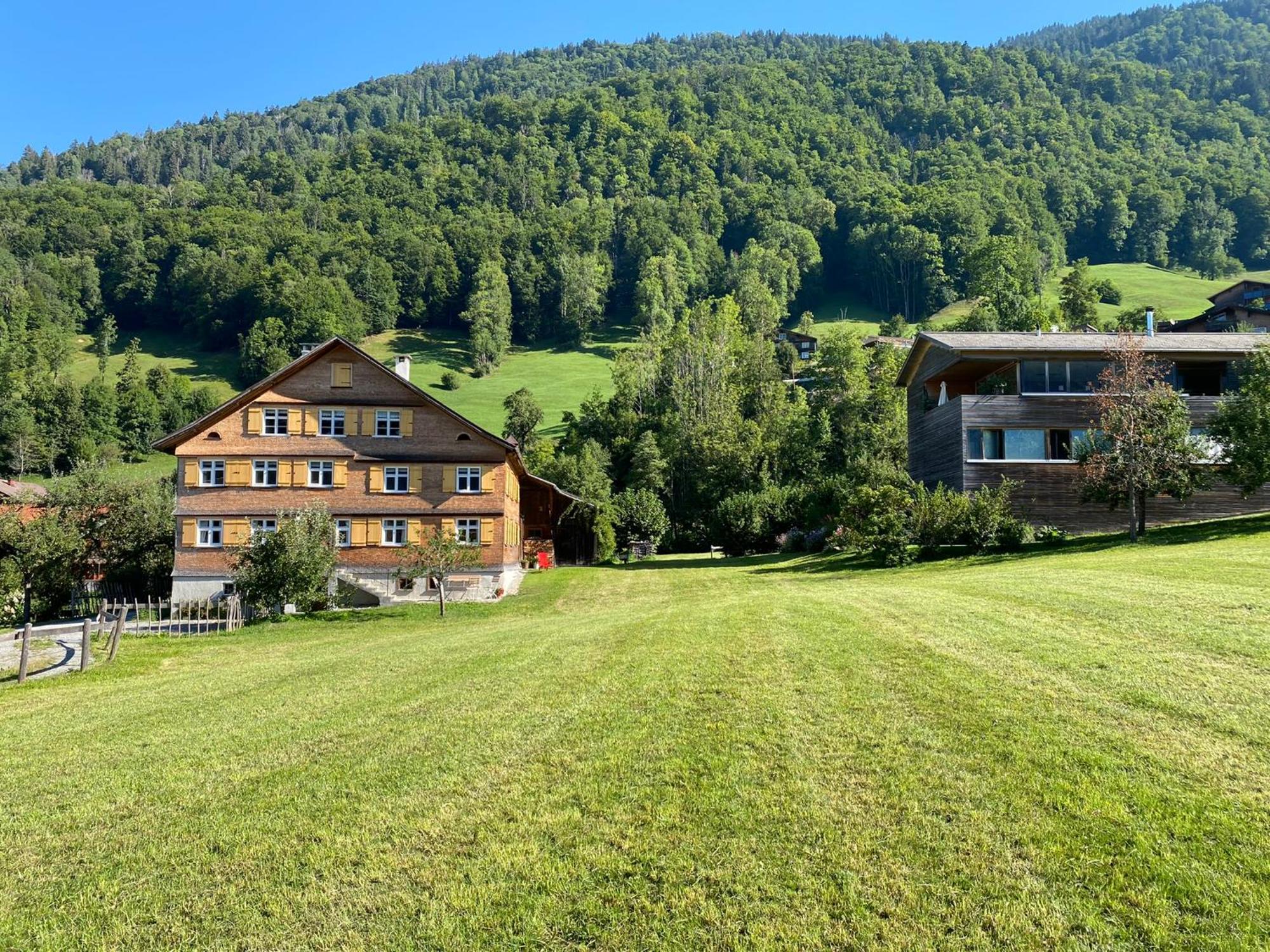 Bregenzerwaelderhaus Ambros Villa Bezau Bagian luar foto